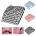 Kipida neck and back extensor 2 in 1 neck and back stretcher back training back massage device back rescuer back trainer for at home pain relief neck pain and back pain gray