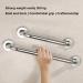 Grab Rails Handrail for Showers and Walls Bathroom Balance Bar Stainless Steel Shower Grab Bar Safety Hand Rail Support Bar for Handicap E - Buy Online on GoSupps.com