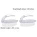 2-Pack Mabua Cleansing and Ingrown Hair Brush - Gentle Exfoliation and Ingrown Hair Treatment - Buy Online on GoSupps.com