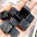 Natural Crystal Rough 9pcs Natural Cube Black Obsidian Quartz Crystal Stone Rock ChipsStone Quartz Crystals Natural StonesCrystal dingchi - Buy Online on GoSupps.com