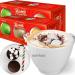 6x Hot chocolate bombs with marshmallow and 6x Peppermint Christmas Candy Canes- Kids Hot Chocolate Gift Set - Hot chocolate station - Xmas Eve Box Fillers for Kids Teens Toddlers Adult Stocking Gifts Chocolate 12 Piece Set - Buy Online on GoSupps.com