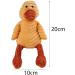 Duck Dog Toys for Small Dogs Squeaky Soft Dog Toy Plush Puppy Chew Toy (Duck) 20 x 10 cm - Buy Online on GoSupps.com