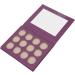 DIY Empty Eyeshadow Empty Eyeshadow BoxDIY Empty Eyeshadow 12 Hole Empty Eyeshadow Palette Portable DIY Makeup Empty Bh Bronzer Palette for Cosmetics Store (Purple) - Buy Online on GoSupps.com