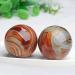 Baoding Balls Massage Ball Set Baoding Balls Chinese Health Exercise Stress Balls Baoding Balls Natural Agate Health Care Handball Jade Baoding Ball Fitness Exercise Finger (C