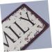 OUNONA Retro Decor Vintage Decor Iron Sign Painting Vintage Sign Wall Decor License Plate Metal Crafts - Buy Online on GoSupps.com