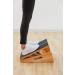 StrongTek Adjustable Wooden Slant Board for Calf Stretching - Portable Incline Stretch Board with Side Handles - Buy Online on GoSupps.com
