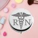 KEYCHIN Registered Nurse Pocket Mirror RN Nurse Gifts Compact Makeup Mirror For RN Nurse Graduation Rn Mirror - Buy Online on GoSupps.com