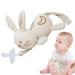 Samuliy Rabbit Pacifier Holder | Skin-Friendly Animal Attachment for Babies | Cuddly & Comfortable Pacifier Buddy for 0+ Months - Buy Online on GoSupps.com