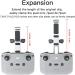 RCGEEK 10 Tablet Holder for DJI Mavic 3, Mini 3 Pro, Mini 2, Air 2: Adjustable Controller Extender Clip Mount with Lanyard - Accessory for Mavic Mini 2 and Mavic Air 2 - Buy Online on GoSupps.com