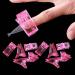 VNC 10Pcs Pink Nail Tips Clip for Polygel & Builder Clamps | Manicure Nail Art Tool - Buy Online on GoSupps.com
