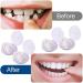 Care Spring 2 Pairs Cosmetic Veneer Teeth Fake Teeth Veneers Top and Bottom Whitening Dentures Natural Tone Instant Smile Veneer Teeth for Man Woman Teeth Whitening and Perfect Smile - Buy Online on GoSupps.com