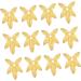 TOPBATHY 1500 Pcs Flowers for Hair Accessories Leaves Flatback Leaves Loose Bead Gold Locket Handmade Earrings Gold Hair Accessories Headdress Decor Accessories Faux Flowers Charm Hairpin Goldenx3pcs 1.5*1.1*02cmx3pcs - Buy Online on GoSupps.com
