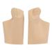 1 pair of bale toe spreader breathable silicone pad bale toe bandage large toe spreader for sleeping hallux valgus pain relief (beige)