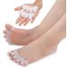4-Piece Silicone Toe Separator for Hallux Valgus & Hammer Toe Relief - Foot Pain Solutions - Buy Online on GoSupps.com