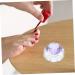 minkissy Nail Art Crystal Cup Manicure Dish Bowl Nail Art Dappen Cup Container with Lid Crystal Nail Art Dappen Bowl Nail Liquid Cup Nail Cup with Lid With Cover Purple Glass White Crystal - Buy Online on GoSupps.com