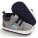 MASOCIO Baby Boy First Walking Shoes | Soft Sole Anti-Slip Prewalker | 12-18 Months | Gray - Buy Online on GoSupps.com