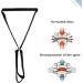 Ejoyous Neck Stretcher Cervical Traction Device Spine Chiropractic Traction Pull Device with Chin Strap for Neck Relaxation - Buy Online on GoSupps.com