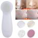 Face Cleansing Instrument Face Cleansing Brush Multi-Functional Convenient Electric Practical Effective Portable for Travel Home - Buy Online on GoSupps.com