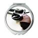 Mirror Travel Mirror pistol bayonet Round Mirror revolver pocket mirror portable mirror