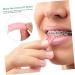COOLHIYA 6pcs Jaw Training Chewies Handles Silicone Popsicle Chewies Aligner Safe for Braces and Boys and Girls - Buy Online on GoSupps.com