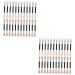 POPETPOP 48 Pcs Latex Eye Shadow Stick Eyeshadow Brush Red Eyeshadow Mini Makeup Makeup Tools Make up 7.5x1x0.5cmx2pcs Beige Khaki X2pcs