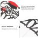 Warmhm 6pcs 2023 2023 Cake Strips Graduation 2023 Purple Class of 2023 Decorations Graduation Cap Graduation Decorations Class of 2023 Fruit Picks Paper Cup Cake Supplies Glitter Paper Red 15.1x14cm - Buy Online on GoSupps.com