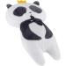Qchomee Kids Car Seat Pillow - Cute Cartoon Panda Neck Support Cushion for Children - Comfortable Travel Headrest and Shoulder Pad - Buy Online on GoSupps.com