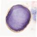 OHPHCALL 1 Piece Resin Manicure Palette with Agate Edge Professional Coloring Page for Nail Art Suitable for Mixing Blending Colors Easy to Clean to Use 95*83cm Purple - Buy Online on GoSupps.com