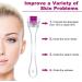 LOPHE Derma Roller 0.5mm Microneedle Derma Roller for Men and Women Professional Microneedling Derma Needling Micro Needle Roller Facial Wrinkles Hair Loss Stretch Marks Hair Regrowth Pink head + transparent handle - Buy Online on GoSupps.com