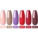 2G Dipping Powder Kit Nail Starter Nail 6PCS Dipping Powder System French Powder No Needed Nail Lamp Fast Dry Nail Art Manicure DIY Salon Gift Set for Women Girls DIY Nail Beginner Home Salon Gift color03 - Buy Online on GoSupps.com