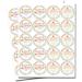 Bunny Bomb Cute Carrot Themed Happy Easter Hot Cocoa Bomb Sticker Labels  Total of 40 2 Circle Stickers (20 sets of 2) by AmandaCreation - Buy Online on GoSupps.com