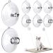 8 Pcs Suction Cups Cat Window Perch Cat Window Hammock Replacement Suction Cup for Kitty Cat Window Perches Bed Seat Hammock Pet Supplies, 2 Styles Vivid Style