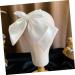 Didiseaon Bow Hairpin Hair Bow Satin Clips Bridal Hair Bow Chic Bow Headdress Bow Knot Hairpins Bow Ponytail Holders Girls Bow Hairclip Tiaras for Girls Temperament Miss White Decorate Alloy - Buy Online on GoSupps.com