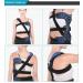 Adjustable Scoliosis Corrector Back Brace | Posture Therapy Orthosis for Men & Women - Blue - Buy Online on GoSupps.com