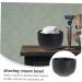 Frcolor Stainless Steel Shaving Soap Cup | Men's Shaving Foam Bowl | Double Layer Acrylic Holder for Perfect Shaving Experience - Buy Online on GoSupps.com