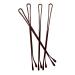 BaBylissPRO 2.75 Inch Extra-Long Flat Bobby Pins Brown - Buy Online on GoSupps.com