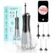 prabensei Water Flosser Upgrade 350ML Visual Cordless Water Flosser Portable & Rechargeable IPX7 Waterproof Flossing Cleaning with Visual Nozzle for Home &Travel