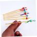 12pcs Wooden Ear Pick Tools - Ear Wax Spoon & Earwax Removal Cleaner Set - Buy Online on GoSupps.com