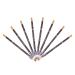 Hemoton 8pcs Pencil Sharpener Eyebrow Pencil Eyebrow Pencils Makeup Accessories Makeup Tool 2 in 1 Eyebrow Pencil Makeup Pencils Eyebrow Pencil with Sharpener 1 count (Pack of 1) Black
