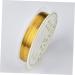 Healeved 3pcs Copper Wire Bead Stringing Wire Metal Material Metal Beading Wire Hand Decor Diy Jewelry Beading Wire for Jewelry Metal Bracelet Wire Flexible Beading Wire General Crafts Nail Goldenx3pcs mediumx3pcs - Buy Online on GoSupps.com