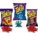 3 x Mixed Takis Fuego Corn Chips Blue Heat Tortilla Chips Dragon Sweet Chilli Chips Bags