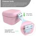 Argomax Leak-Proof Prosthesis Box | Sustainable Dentistry Solution for Dentures & Braces (Pink + White) - Buy Online on GoSupps.com