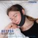 Breathable Anti Snoring Chin Strap for CPAP Users - Adjustable Snoring Solution for Men and Women (Red) - Buy Online on GoSupps.com
