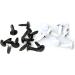 200pcs Mixed Color Mini Brads for Scrapbooking and Card Making - 0.3x0.47in Round Iron Brads - DIY Craft Supplies for Albums and Greeting Cards - Buy Online on GoSupps.com