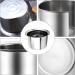 Chamber Pot Bedpan Stainless Steel Urine Pots Potty Urinal Urine Bucket Urinal Bottle for Kids Adults Camping Travel - Buy Online on GoSupps.com
