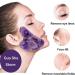 BEEAR Jade Gua Sha Facial Tool - Natural Amethyst Guasha Stone Facial Tool with Gift Box for Face Massager Skin Tightening and Muscles Relaxing 100% Authentic (Purple) - Buy Online on GoSupps.com