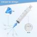 TopQuaFocus Ear Wax Removal Kit - Silicone Nozzle Irrigation Flusher Tool - Buy Online on GoSupps.com