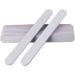 Stadux 12 PCs Professional Nail Files | Double Sided Emery Boards 100/180 Grit | Fingernail Files for Natural/False Nails | Nail Styling Set for Home and Salon Use - White - Buy Online on GoSupps.com