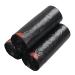 Afromy 8 Gallons Black Drawstring Trash Bags Strong Kitchen Garbage Bag for Waste Bin 6 Rolls 210 Bags