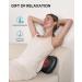 Alljoy Shiatsu Massage Pillows with Heat | 3D Rotating Neck & Back Massager | PU Leather Gift for Men & Women - Buy Online on GoSupps.com